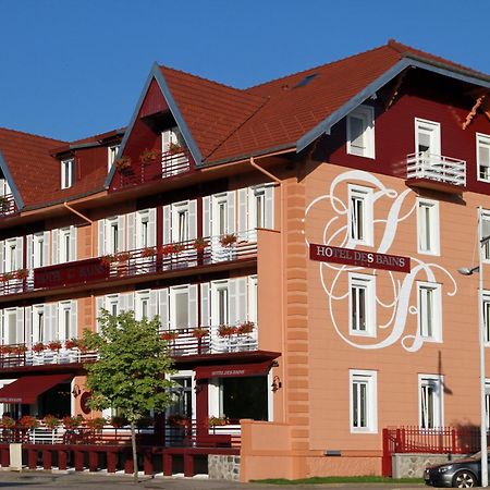 Logis Hotel Des Bains Gérardmer Exterior foto