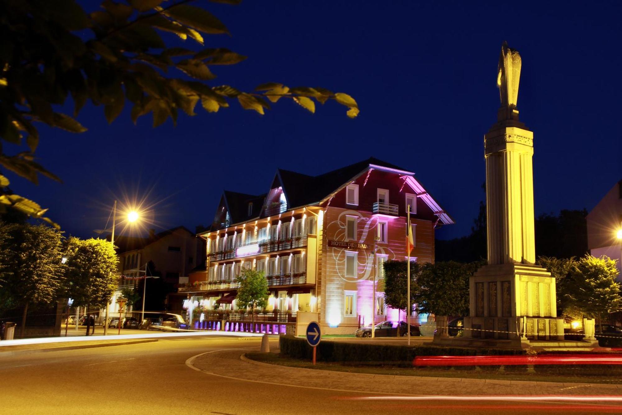 Logis Hotel Des Bains Gérardmer Exterior foto